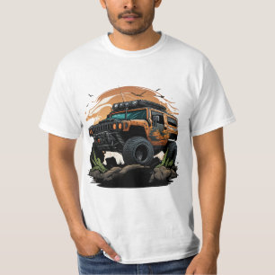 Camiseta Hummer H1 Rock Crawler