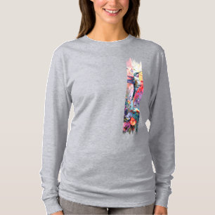 Camiseta Hummingbird Brushaft Paint