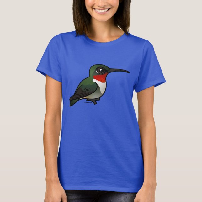 Camiseta Hummingbird com garganta (Frente)