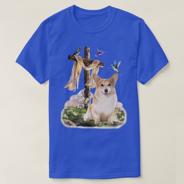 Camiseta Hummingbird Corgi  (Frente do Design)
