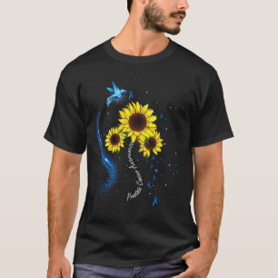 Camiseta Hummingbird de consciência do Cancer da próstata