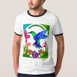 Camiseta Hummingbird em meio à beleza da natureza,Asas Sere