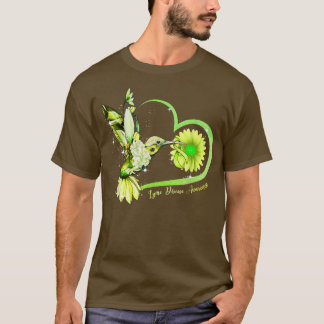 Camiseta Hummingbird Girassol Verde Fita Lira-Fita Aw