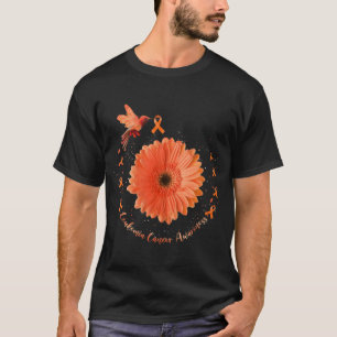 Camiseta Hummingbird Laranja Leucemia de girassol Conhecime
