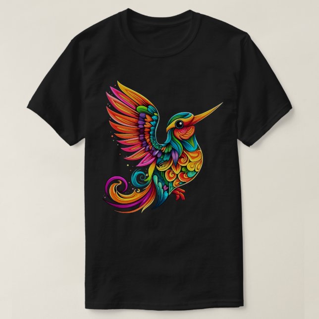 Camiseta Hummingbird Sorrindo (Frente do Design)