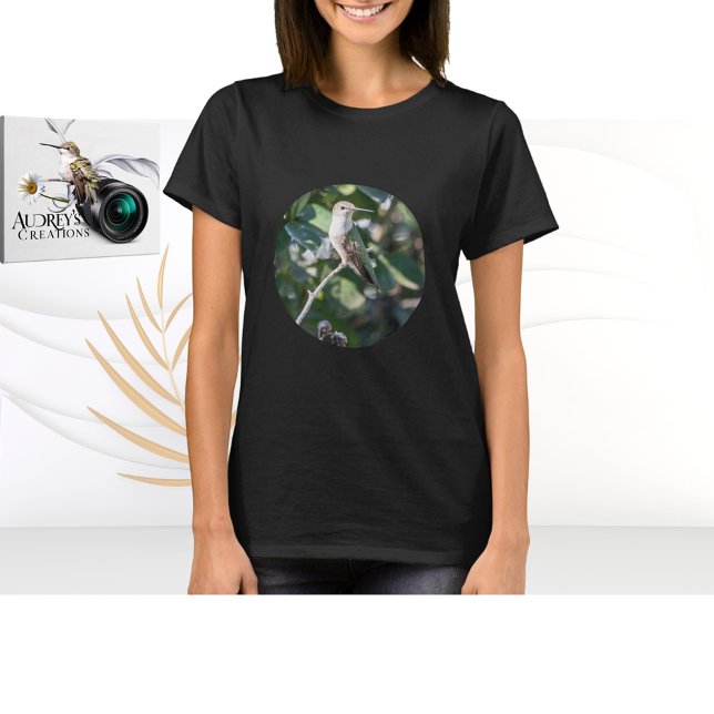 Camiseta Hummingbird T-Shirt Design #4Q7A9974 (All hummingbird lovers will love these unique designs featuring my hummingbird photographs!
)