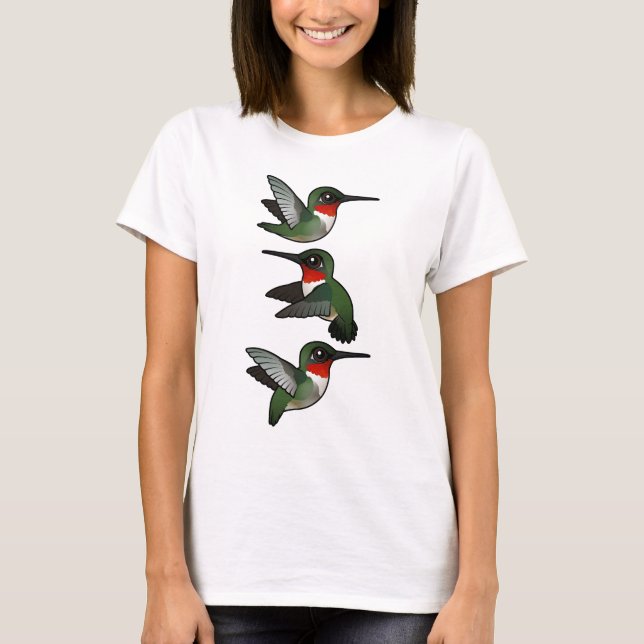 Camiseta Hummingbird voador (Frente)