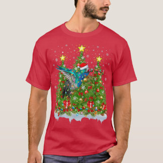 Camiseta Hummingbird Xmas Lights Papais noeis Hummingbird C