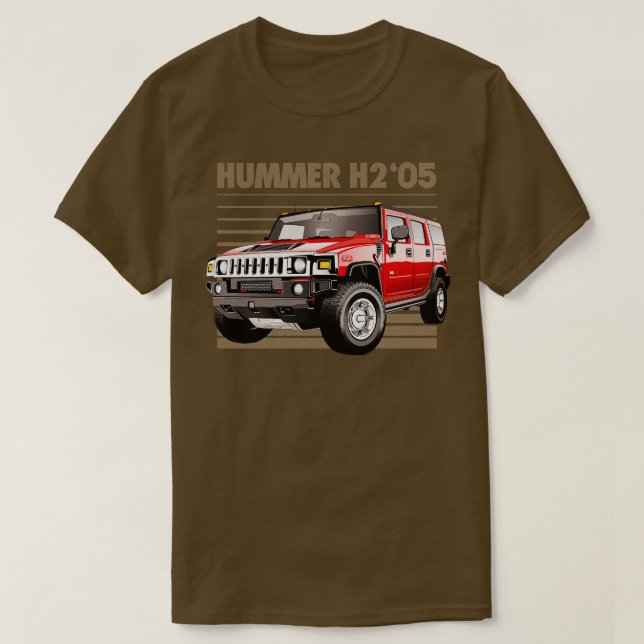 CAMISETA HUMMMER H2 (Frente do Design)