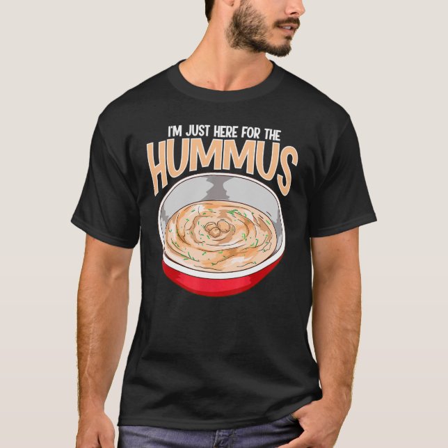 Camiseta Hummus Pun Chickpeas Comida 1 (Frente)