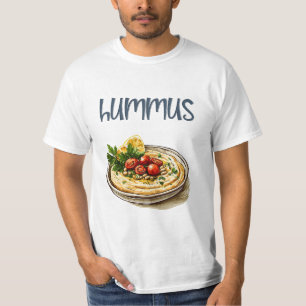 Camiseta Hummus   Vegan Creamy, Savory Adventure