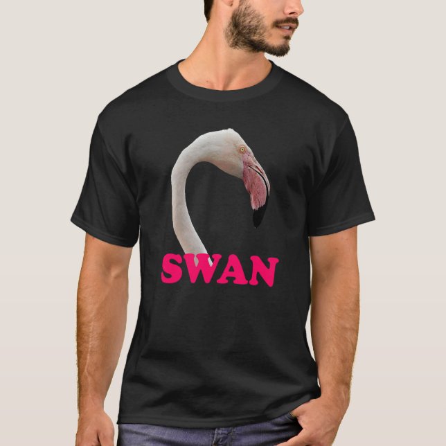 Camiseta Humo Adulto com Brincadeira de Confusão Flamingo R (Frente)