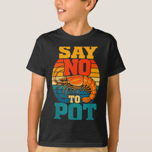 Camiseta humor cajun amante de frutos do mar fervura camarõ