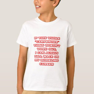 Camiseta Humor carpinteiro ... Carreira de modelagem