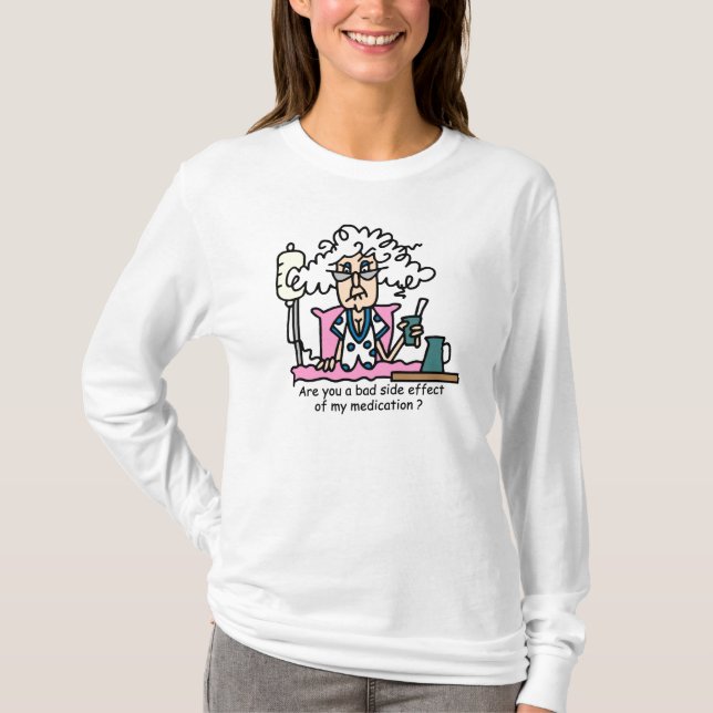 Camiseta Humor com efeito secundário (Frente)