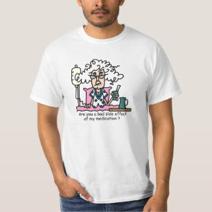 Camiseta Humor com efeito secundário