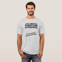 Camiseta Humor Cristão Apenas Mais Um Hipócrita