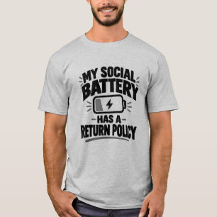 Camiseta Humor da Bateria Social Minha Bateria Social Retor