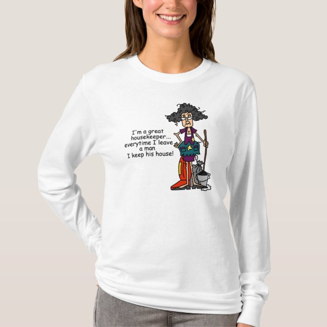 Camiseta Humor da empregada (Frente)