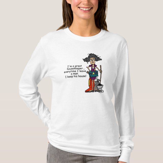 Camiseta Humor da empregada (Frente)