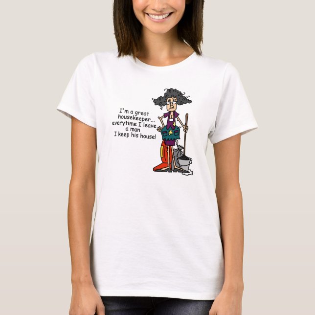 Camiseta Humor da empregada (Frente)