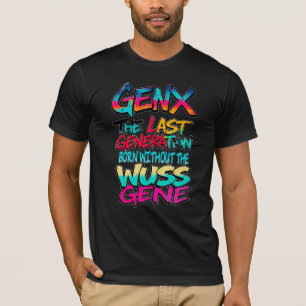 Camiseta Humor da Geração X