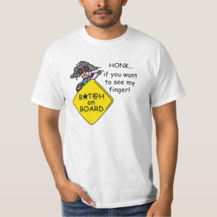Camiseta Humor da raiva da estrada