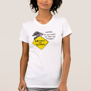 Camiseta Humor da raiva da estrada