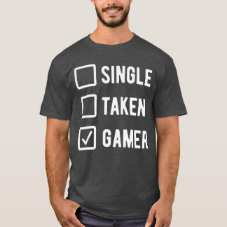 Camiseta Humor de Amante de Jogos Dizer Sarcástico Singleak