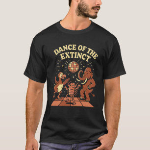 Camiseta Humor de Animal Extinto Professor de Ciência Piada
