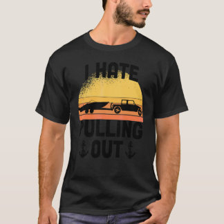 Camiseta Humor de Barqueiro Sinais de Capitão de Barco de N