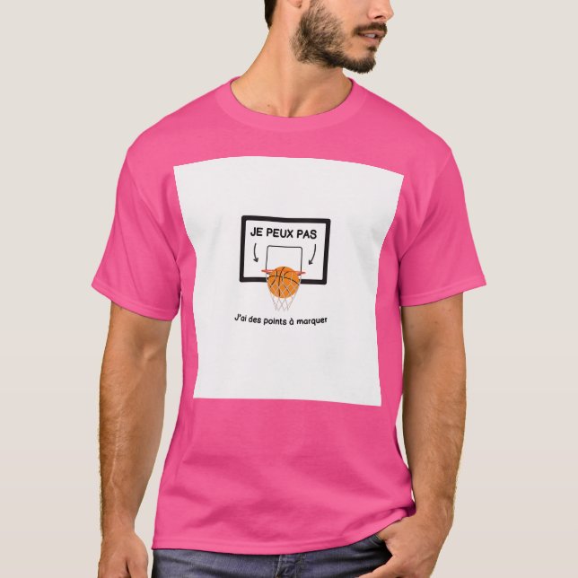 Camiseta Humor de basquete (Frente)