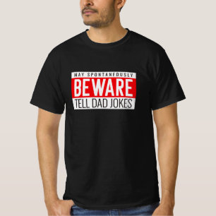 CAMISETA HUMOR DE BEWARE DO PAI PIADA