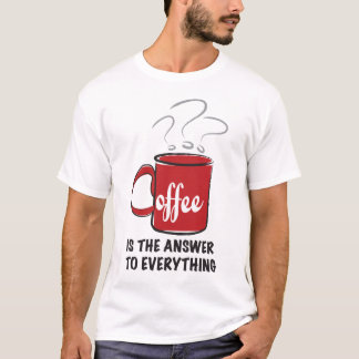 Camiseta Humor de café
