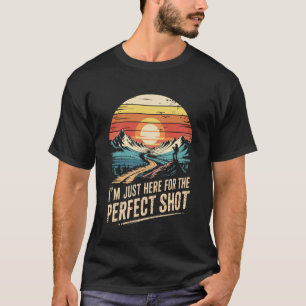 Camiseta Humor de Câmera Fotográfica para Fotógrafo Fotogra