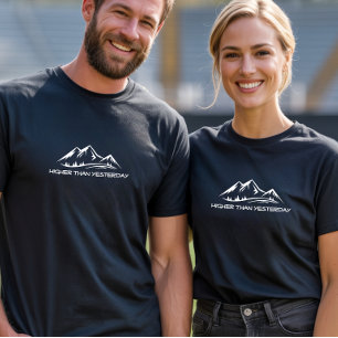 Camiseta Humor de caminhada acampamento trekking branco