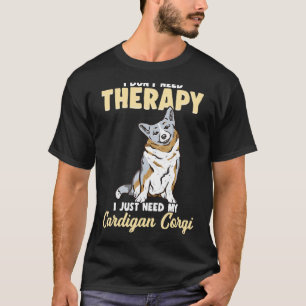Camiseta Humor de Corgi Cardigan