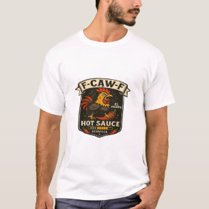 Camiseta Humor de Corvo Engraçado Gótico F-Caw-F
