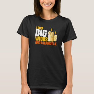 Camiseta Humor De Fazer De Velas Para O Chan De Cera De Fug