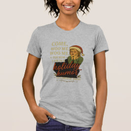 Camiseta Humor de Feriado - Citação de Shakespeare 