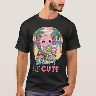 Camiseta Humor de Férias Divertido Salgado Mas Fofo Viagem