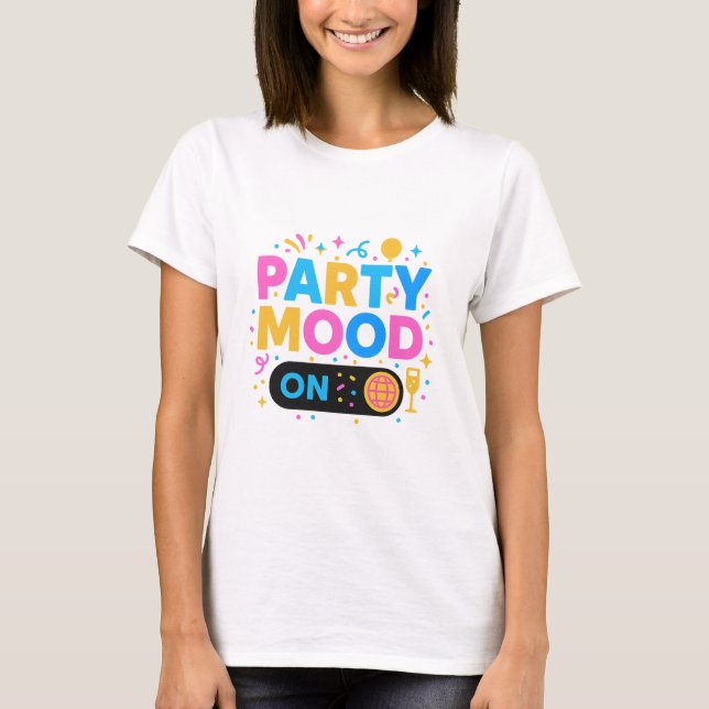 Camiseta humor de festa (Frente)