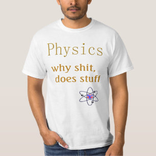 Camiseta humor de física