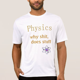 Camiseta humor de física
