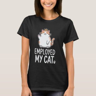 Camiseta Humor de Gato do Conteúdo Real