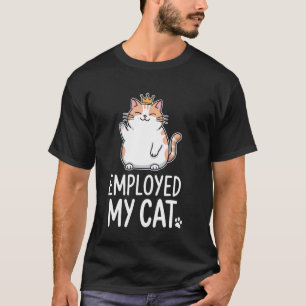 Camiseta Humor de Gato do Conteúdo Real