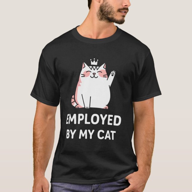 Camiseta Humor de Gato Fofinho (Frente)