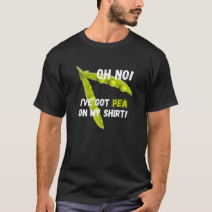 Camiseta Humor de Jardim Oh Não Tenho Ervilha No Meu