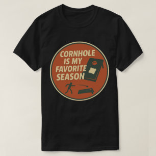 Camiseta Humor de Jogador Ávido de Cornhole
