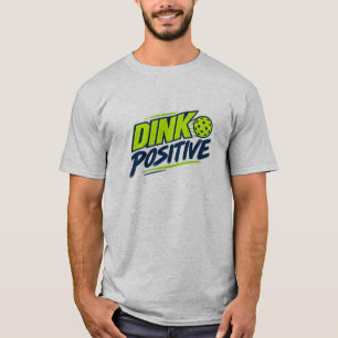 Camiseta Humor de Jogador de Pickleball Dink Positivo Micro